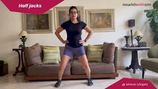 How to do half jacks for beginners
