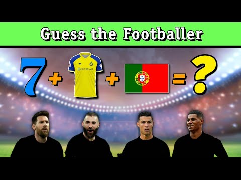 видео: Guess the Footballer by Number +Jersey +Nationality |Football Quiz 2023