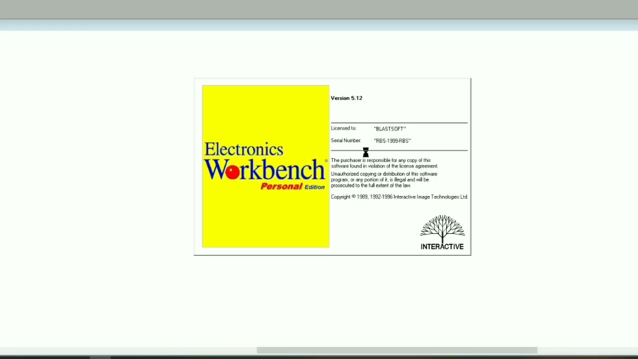 How to install EWB 5.12 on Windows 10..FIX