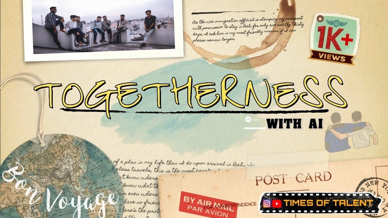 TOGETHERNESS WITH AI || Telugu Short Film| Friendship Story By AI | #chatgpt #shortfilm #together