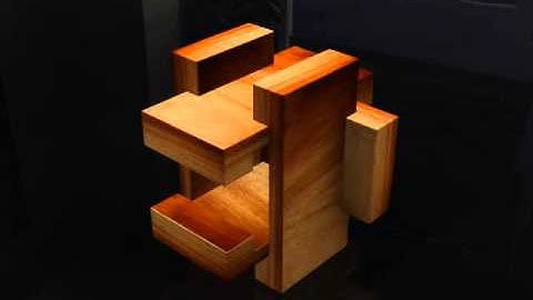 How to Solve Secret Box Disassembly Puzzle from SiamMandalay®: Wooden Puzzle 3D Video Solutions
