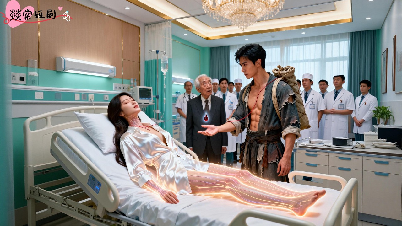 被豪門羞辱的窮小夥竟是絕世神醫，透過瀕死美女總裁極陰之體，一滴精血瞬間治愈，首富看穿小伙真實身份獻上萬億家產，女總裁醒來以身相許報恩！#圣体神医