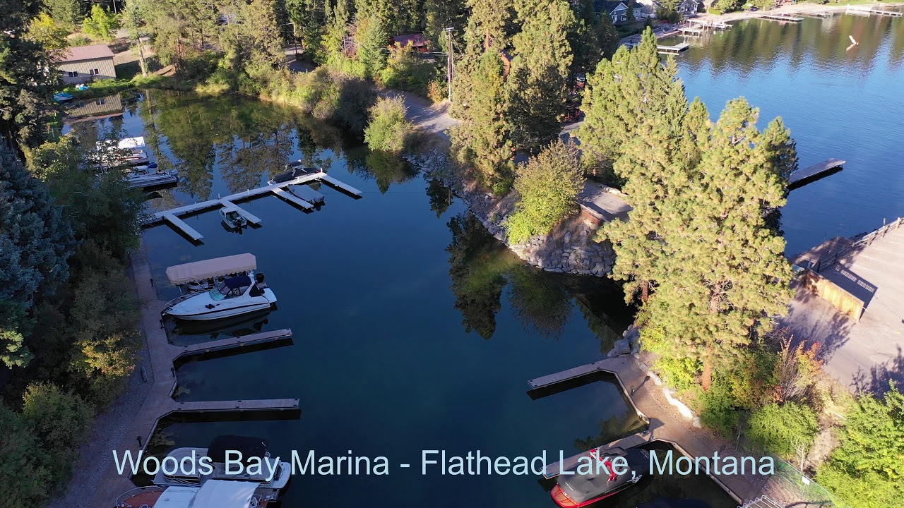 Flathead Lake MT. Woods Bay - YouTube