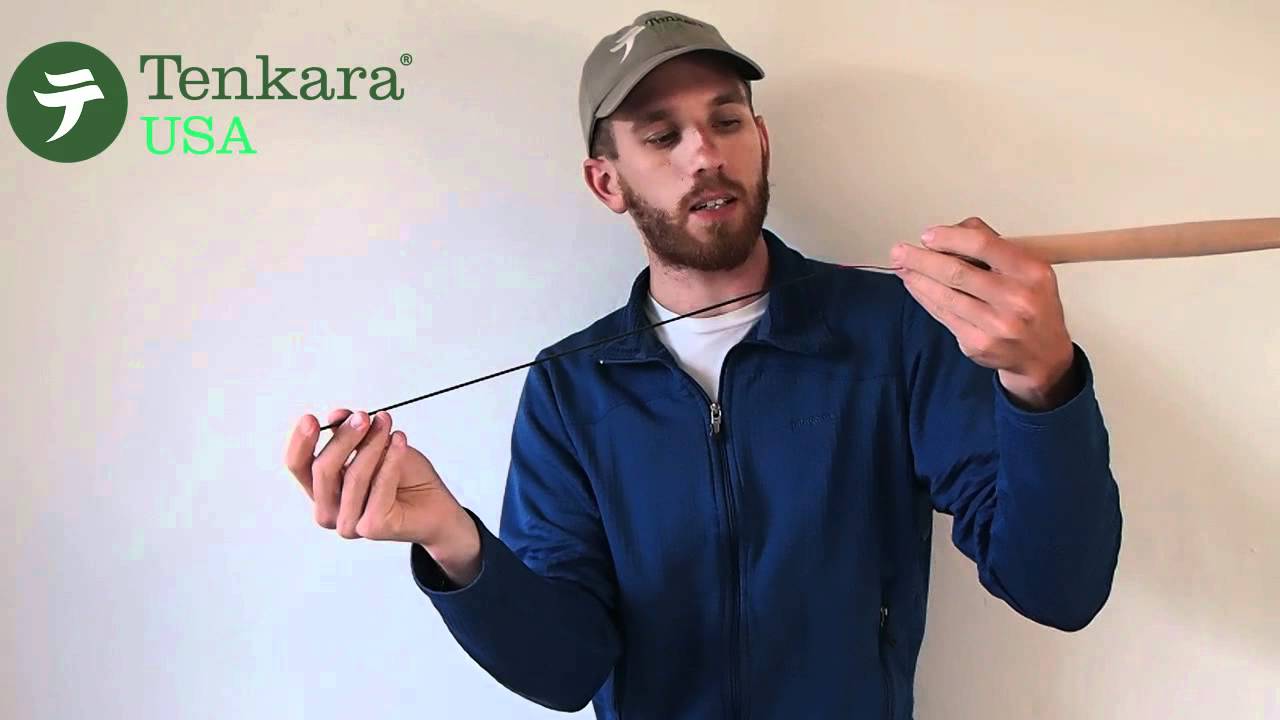 Tenkara rod  - stuck tip