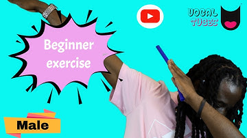 Descending major scale @ beginner pace, using a Vocal Tube created by Joshua Alamu. Guys