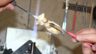 athletic goddess glass lampworking video