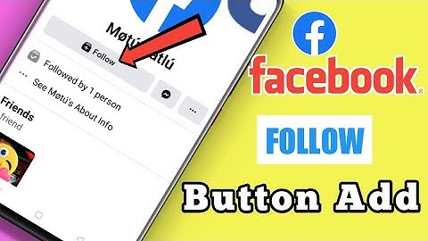How To Add Facebook Follow Button | কিভাবে ফেসবুক ফলো বাটন যোগ করবেন