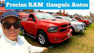 Mira que llego tianguis de Autos precios RAM RT, video informativo.