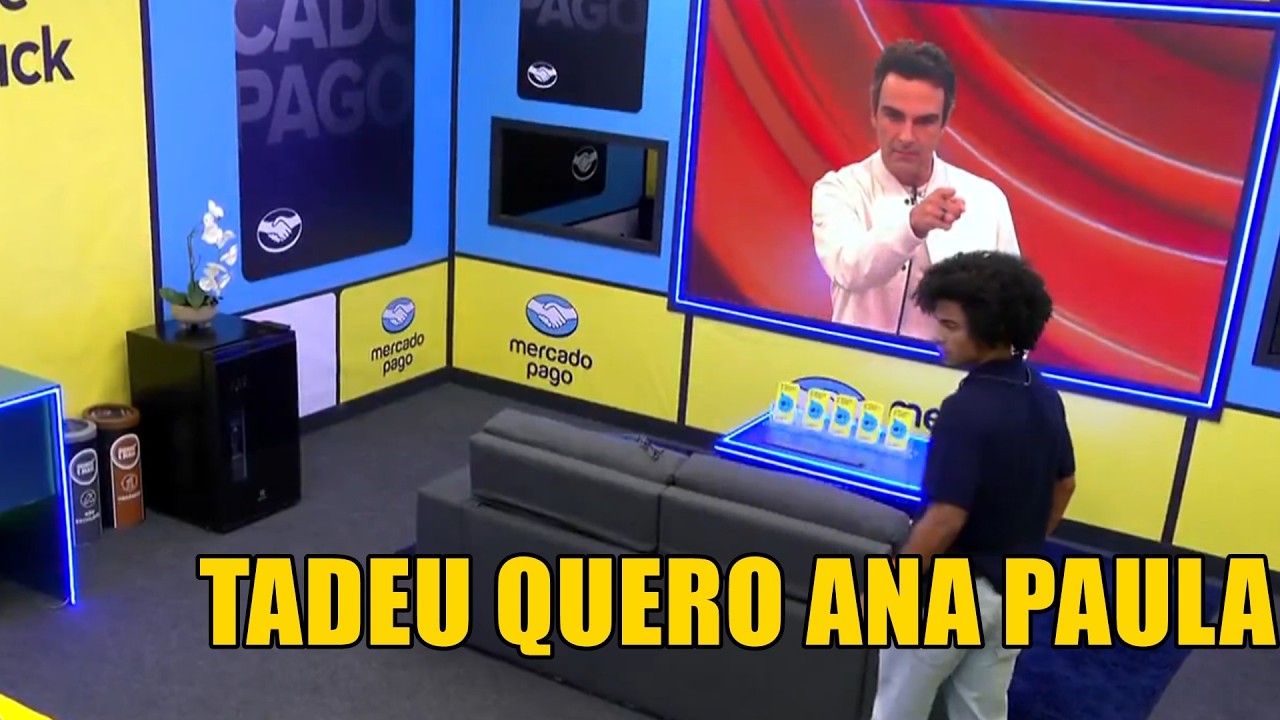 BRENO CHAMA TADEU TROCA JULIANO POR ANA PAULA