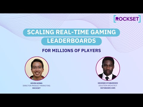 Scaling Real-time Gaming Leaderboards for Millions of Players