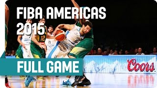 Uruguay v Brazil - Group A - Full Game - 2015 Fiba Americas Championship