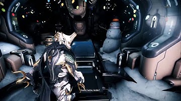 Warframe - Man in the Wall Interaction after Sacrifice (Sorry about the Music)
