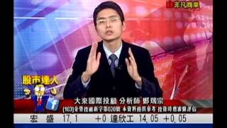 大來國際投顧 鄭瑞宗 股市達人 20151215 1600