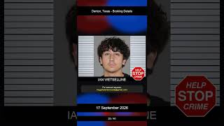 Denton, Texas Booking Records - 17 September 2026