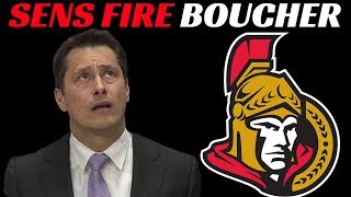 Ottawa Senators Fire Coach Guy Boucher