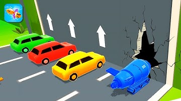 SHAPE SHIFTING 🏃‍♂️🚗🚲🚦All Levels Gameplay Walkthrough Android,ios max LXD1X