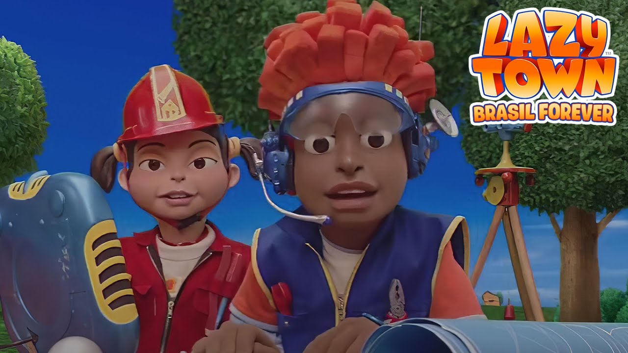 Lazytown Passo A Passo Brazilian Portuguese 1080p Youtube 