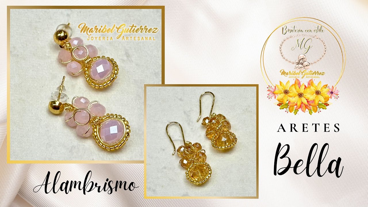 ARETE BELLA EN ALAMBRISMO | Arete en Alambrismo