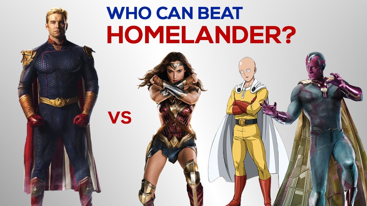Who Can Beat Homelander Youtube Who Can Beat Homelander Youtube