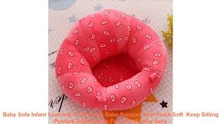 Baby Sofa Infant Learning To Sit Chair Baby Support Seat Plush Soft  Keep Sitting Posture Comfortab screenshot 3
