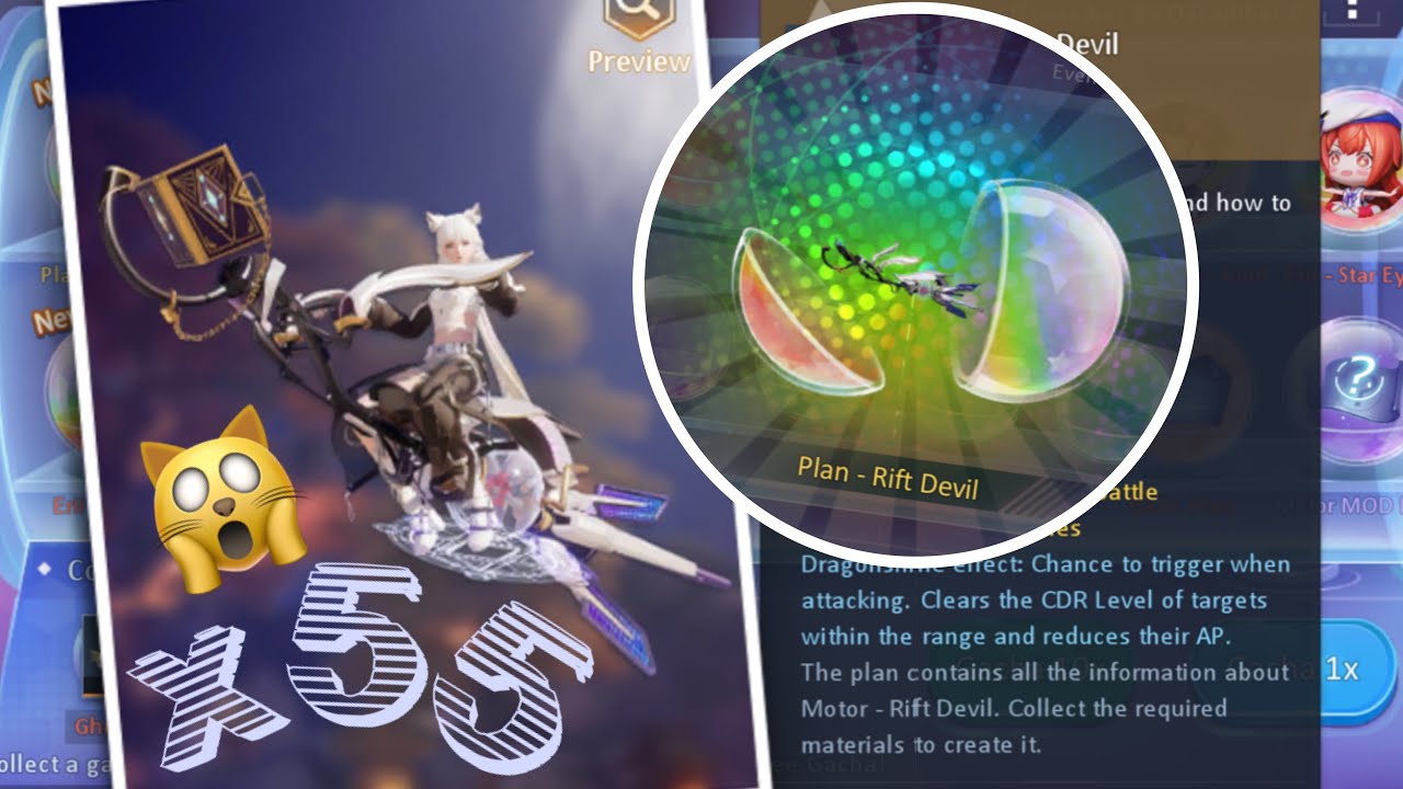 Dragon Raja SEA | Gacha Motor Plan - Rift Devil [Nov 9 - Dec 6]