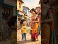 Choote bachhe ne chachi👰 Laya || #shorts #aishorts #cartoon