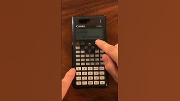 Explaining ALL BUTTONS in the Canon F-789SGA Calculator — PART 3