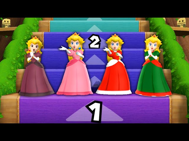 マリオパーティ9】プリンセスの戦いミニゲームバトル(COM最強 たつじん