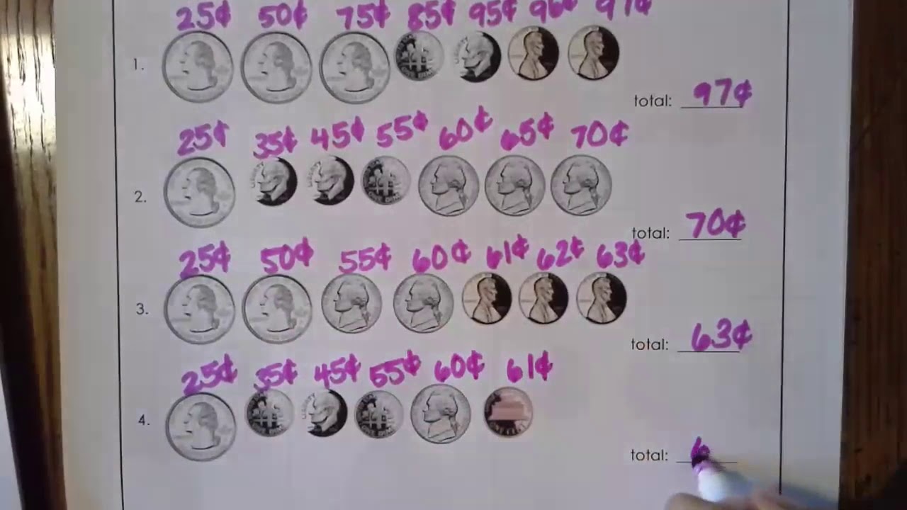 Grade 2 Math - Counting Money and Making Change - YouTube
