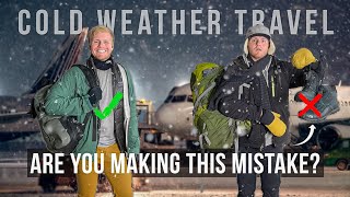 Minimalist Packing Tips for Cold Weather Travel! (Keep Warm With Less for Fall/Winter)