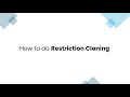How to do Restriction Cloning in Photo51