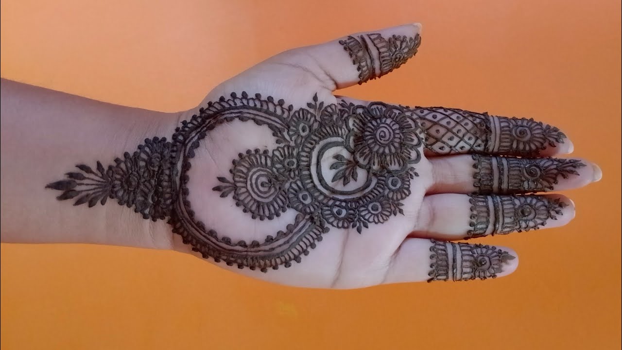 Latest Front Hand Mehndi Design 2026 || Easy & Beautiful Mehndi|| 