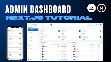 Build Admin Dashboard in Next JS and Tailwind CSS | Step by Step Tutorial