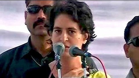 Priyanka Gandhi hits back at BJP, says party scrambling like rats