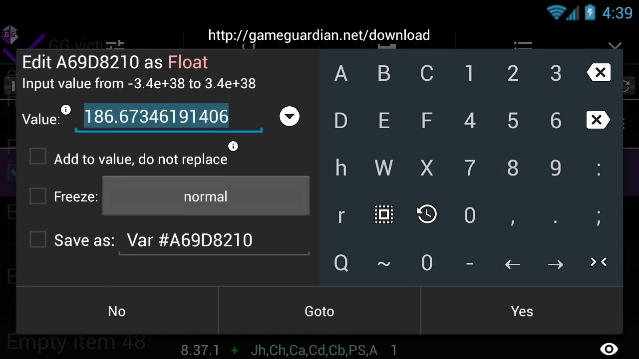 Search Float By Integer Part As Auto Type And As Range Gameguardian Youtube