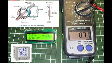 Measuring AC Current with Arduino / Đo dòng điện xoay chiều dùng biến dòng (CT) và Arduino