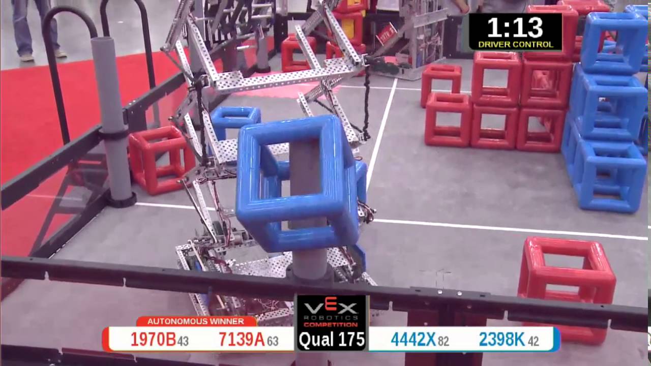 2015 VRC Arts Q175 - 1970B 7139A vs 4442X 2398K - 73 to 42 - VEX Worlds 2015 - Arts Division
