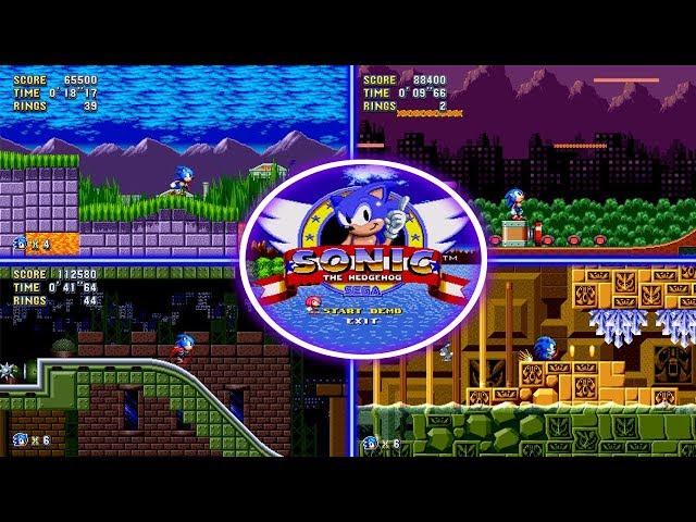 Sonic 1 Almost Remastered [Sonic Mania] [Works In Progress]