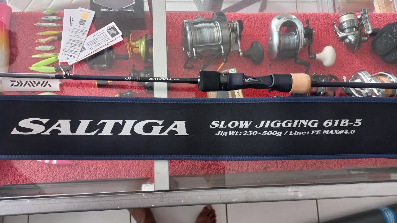 UNBOXING JORAN DAIWA  SALTIGA  SLOWJIGGING 61B-5