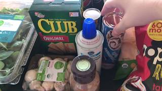 Kroger Clicklist Grocery Haul and Weekly Dinner Meal Plan