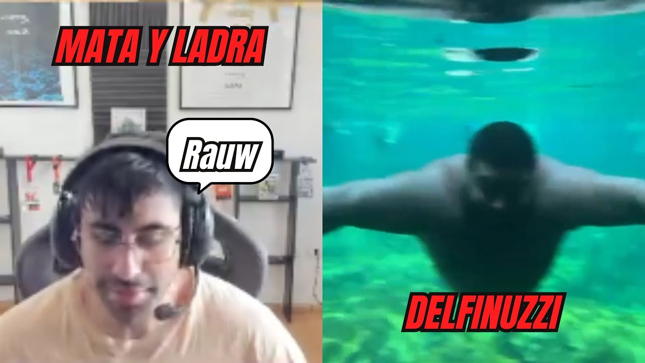 NIKOM LADRA Y BALDU EN MODO DELFIN | CS CLIPS