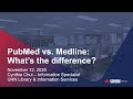 PubMed vs Medline: What's the difference?