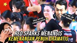Megawati Dan Red Sparks Menangis 😭 Melaju Kebabak Playoff Setelah 7 Tahun 😥