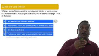 Software Testing Tutorials - ISTQB Certification: Chapter 1.2 - Psychology of Testing