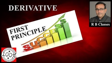 Class 11 Maths Limit and Derivatives R B Classes