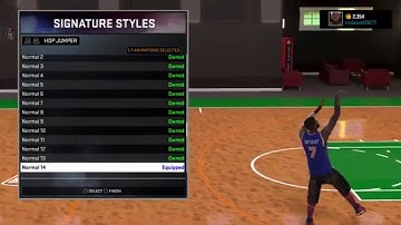 Attributes Update + Signature Styles NBA 2k16