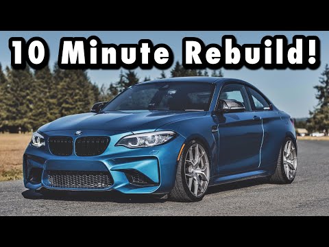 rebuilding-a-wrecked-salvage-auction-2018-bmw-m2-in-10-minutes-like-throtl-(first-in-the-world)