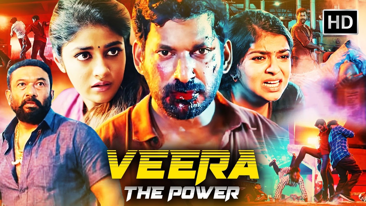 Vishal’s Mass Action Thriller 🔥 | Veera The Power | Hindi Dubbed Movie | Dimple Hayathi, Yogi Babu