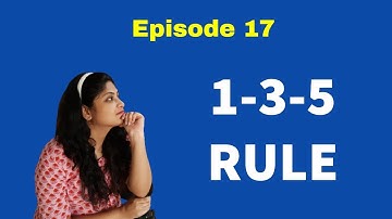 How to Use the 1-3-5 RULE to Boost Your Productivity at Work?