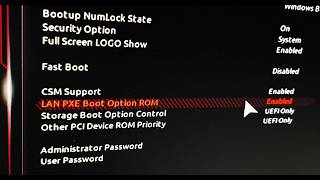 How to enable/disable LAN PXE Boot Option ROM? GIGABYTE Motherboard.
